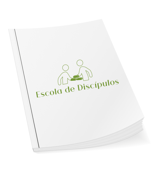 folha de papel escola de discipulos