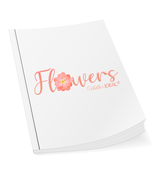 folha de papel flowers